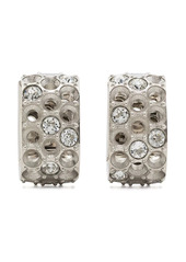 Balenciaga crystal-embellished hoop earrings