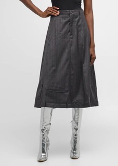 Balenciaga Deconstructed A-Line Skirt
