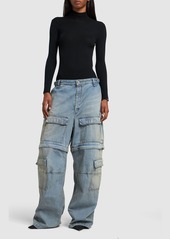 Balenciaga Denim Cargo Jeans