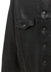 Balenciaga Denim-style Leather Jacket