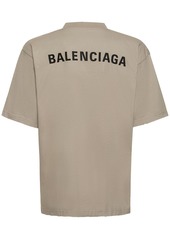 Balenciaga Destroyed Vintage Cotton Jersey T-shirt