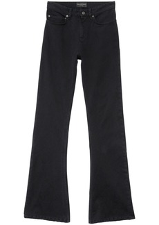 Balenciaga mid-rise bootcut jeans