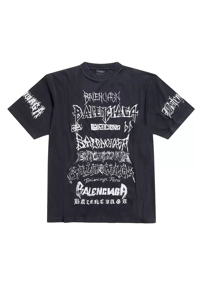 Balenciaga DIY Metal Large Fit T-Shirt