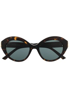 Balenciaga Dynasty oval-frame sunglasses