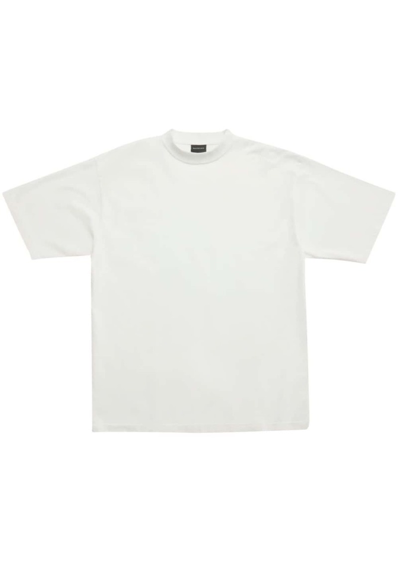 Balenciaga embroidered-logo cotton T-shirt