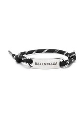 Balenciaga Plate rope bracelet