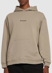 Balenciaga Faded Cotton Hoodie