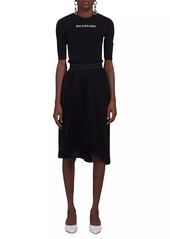 Balenciaga Fancy Pleated Skirt