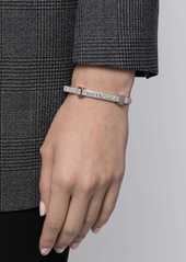 Balenciaga force striped bracelet