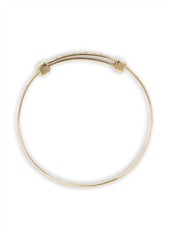Balenciaga Logo hoop bracelet