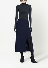 Balenciaga front slit skirt