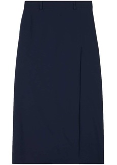 Balenciaga front slit skirt