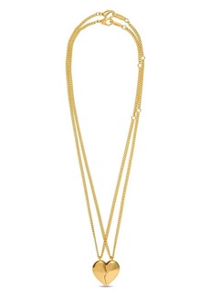 Balenciaga heart-motif necklace