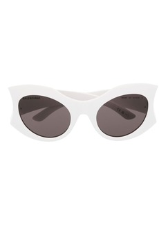 Balenciaga Hourglass round sunglasses