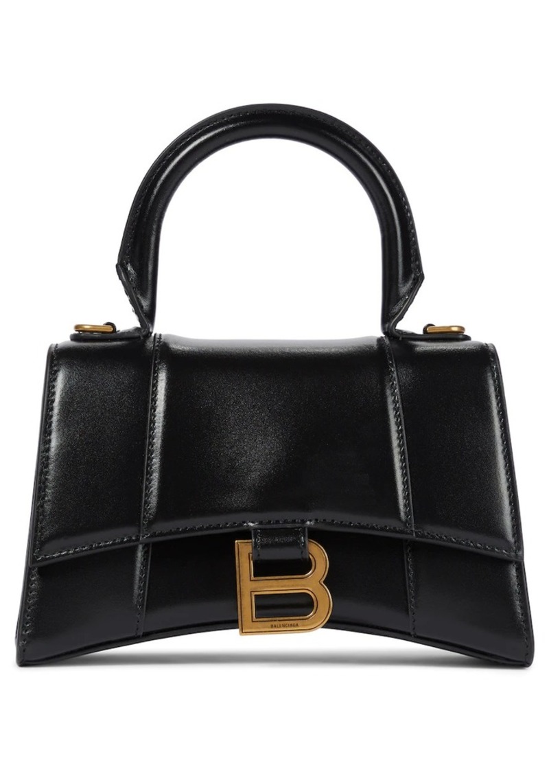 Balenciaga Hourglass XS leather crossbody bag