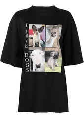 Balenciaga I Love Dogs prined T-shirt