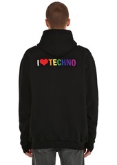 Balenciaga I Love Techno Embroidered Sweatshirt