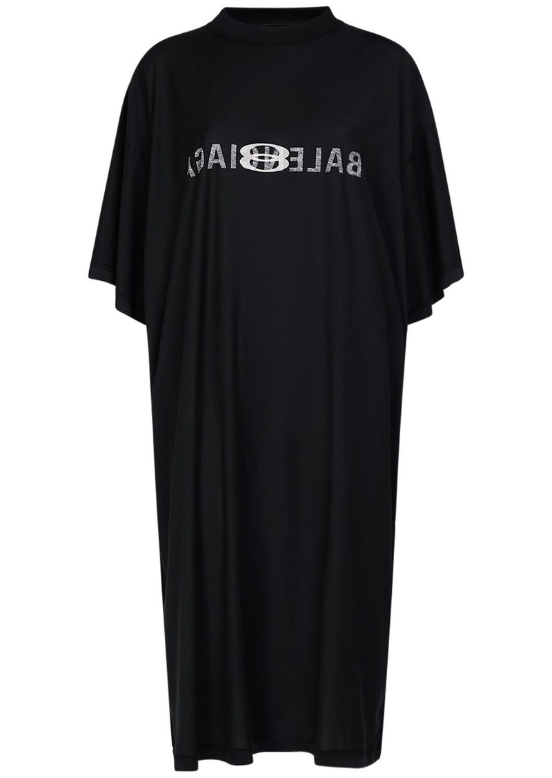 Balenciaga Inside Out Cotton T-shirt Dress