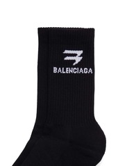 Balenciaga Sporty B tennis socks
