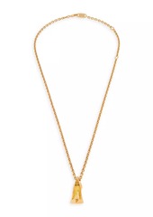 Balenciaga Keyholder Thin Honey Necklace