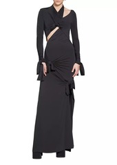 Balenciaga Knot Gown