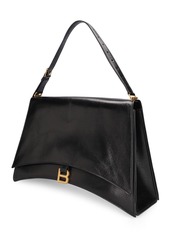 Balenciaga Large Crush Sling Leather Shoulder Bag