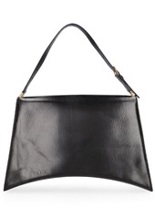 Balenciaga Large Crush Sling Leather Shoulder Bag