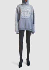 Balenciaga Large Fit Cotton Hoodie