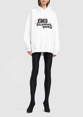 Balenciaga Large Fit Cotton Hoodie