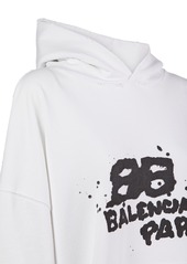 Balenciaga Large Fit Cotton Hoodie