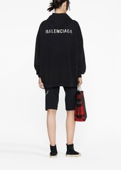 Balenciaga Large Fit long-sleeve hoodie