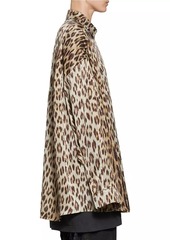Balenciaga Leopard Shirt Oversized
