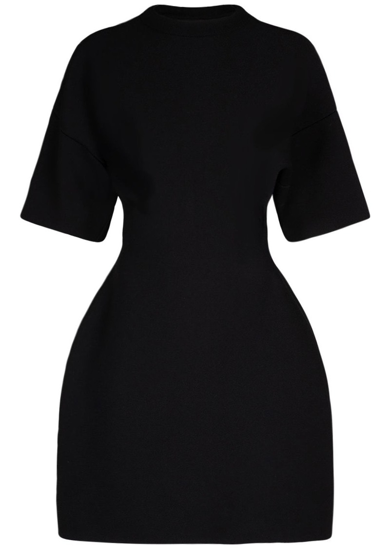 Balenciaga Liight Compact Viscose Dress