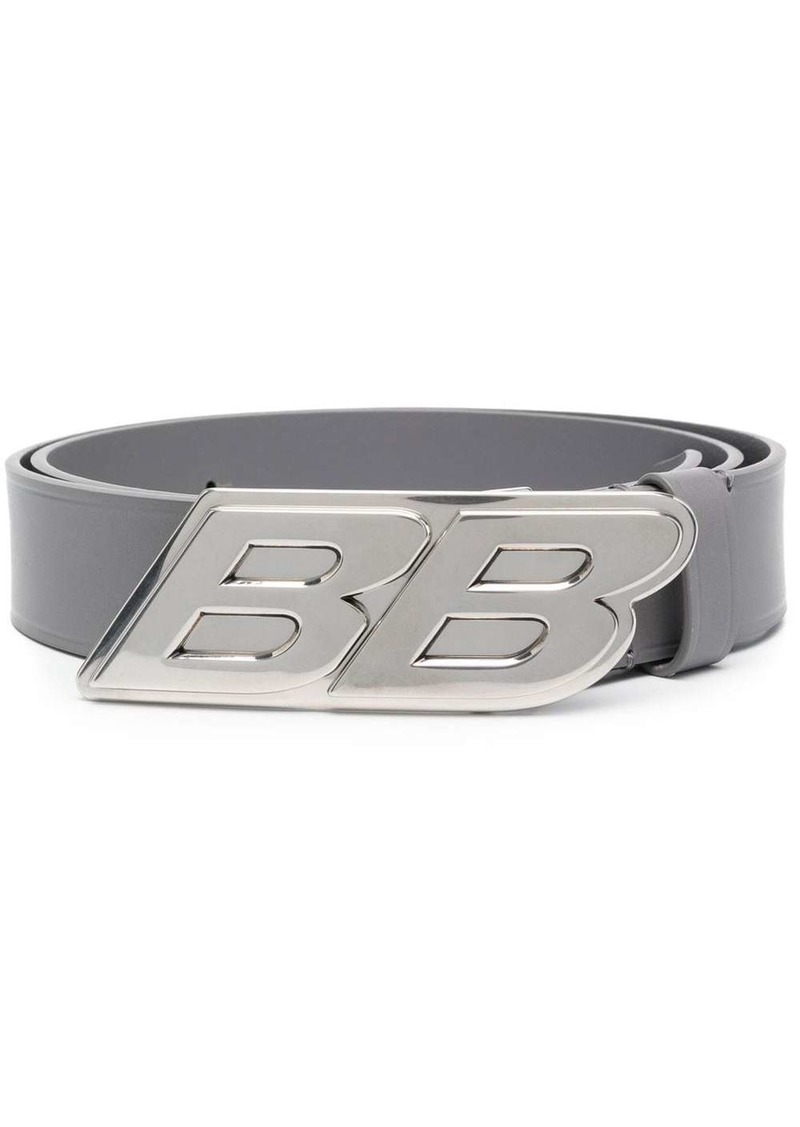 Balenciaga Moto Logo belt