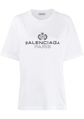 Balenciaga logo embroidered T-shirt