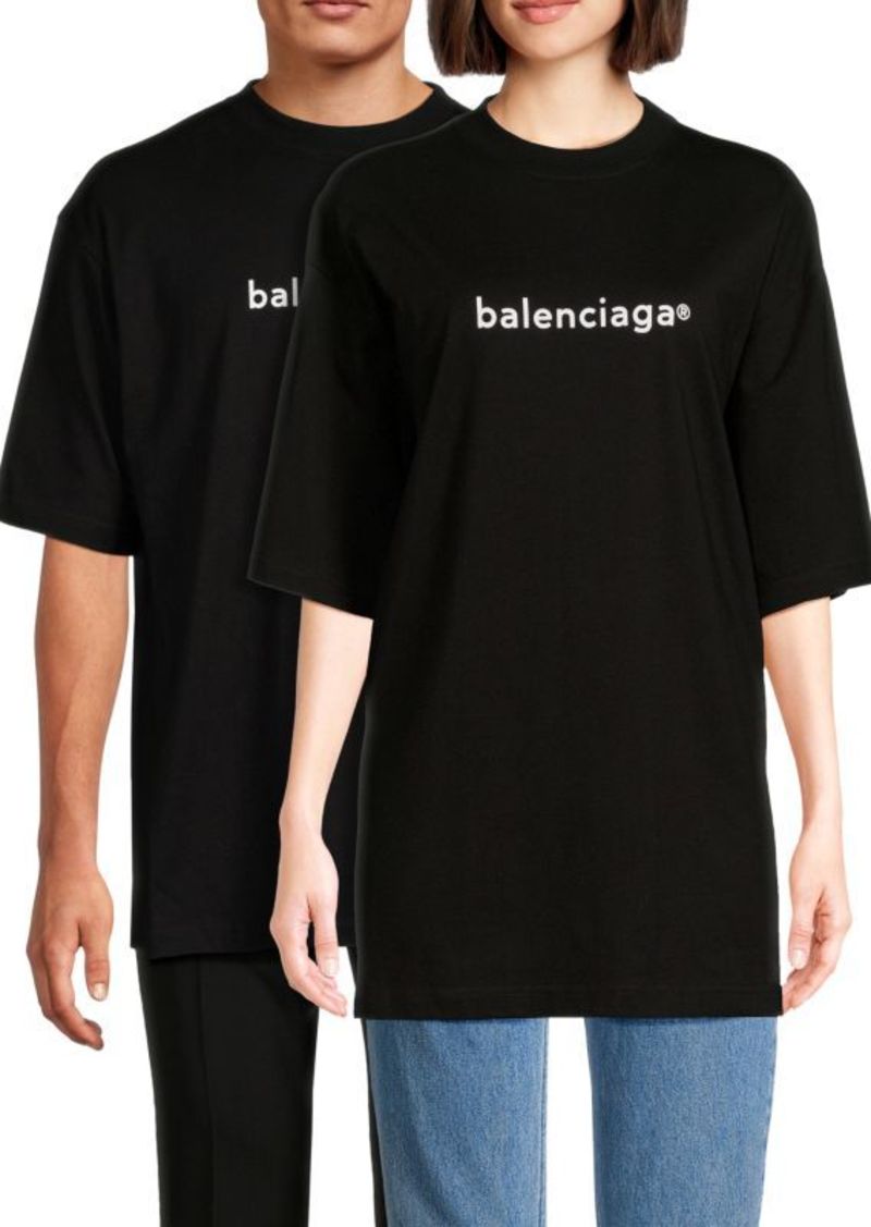 Balenciaga Logo Graphic T-Shirt