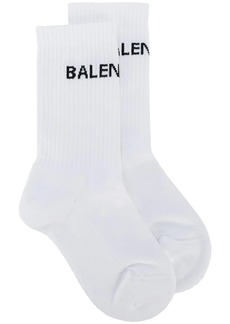Balenciaga logo knit socks