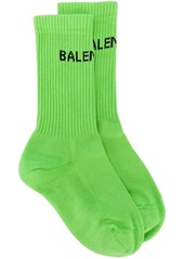 Balenciaga logo knit socks