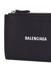 Balenciaga Logo Leather Wallet