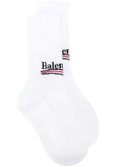Balenciaga logo-intarsia ankle socks