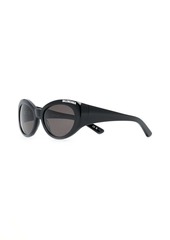 Balenciaga logo-print detail sunglasses