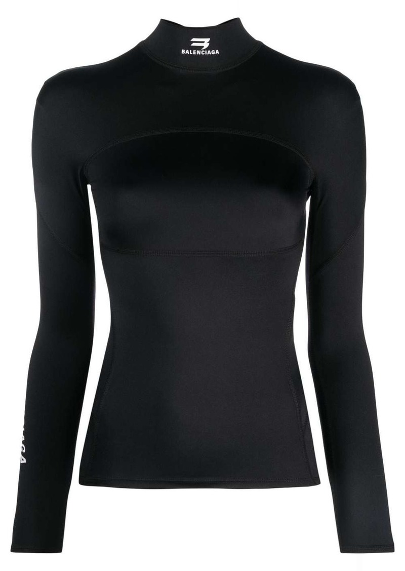 Balenciaga Sporty B activewear top