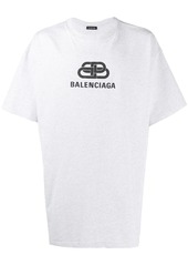 Balenciaga logo print oversized T-shirt