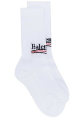 Balenciaga Political Campaign tennis socks