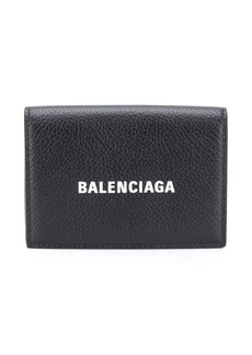 Balenciaga logo-print tri-fold wallet