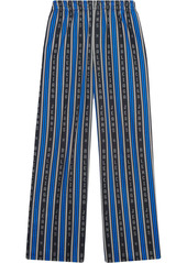 Balenciaga logo-stripe relaxed trousers