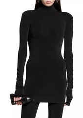 Balenciaga Long Sleeve Mini Dress