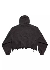 Balenciaga Loop Sports Icon Cropped Hoodie