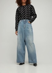 Balenciaga Low-crotch Vintage Denim Jeans
