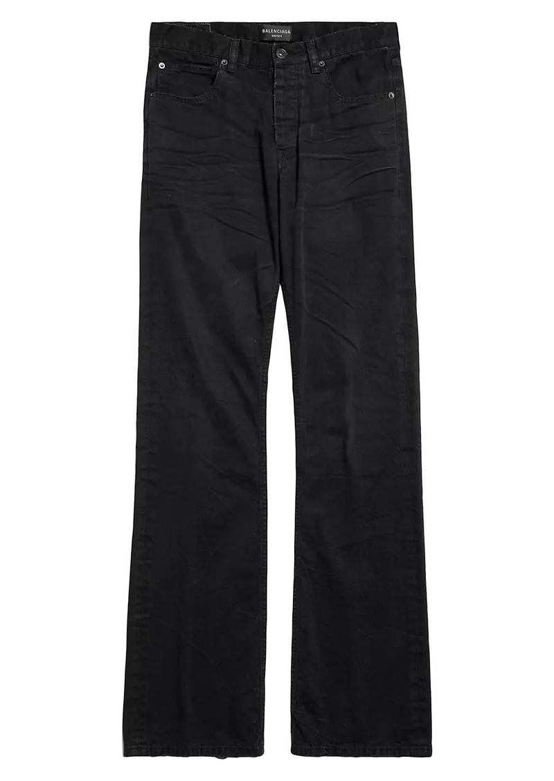 Balenciaga Low Waist Straight Pants